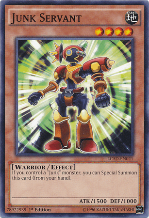 Junk Servant [LC5D-EN021] Common (ONLINE ORDER ONLY)