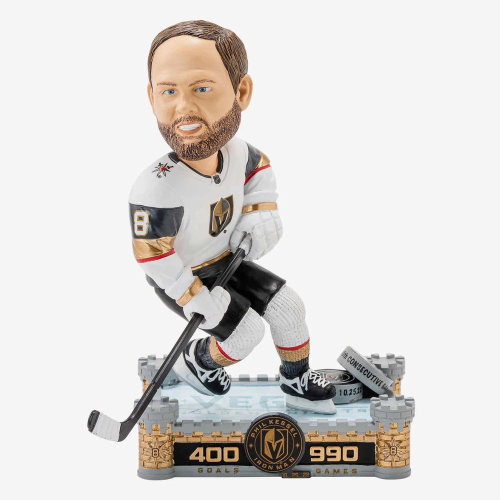 Phil Kessel Vegas Golden Knights 400 Goal Iron Man NHL Bobblehead (ONLINE ORDER ONLY)