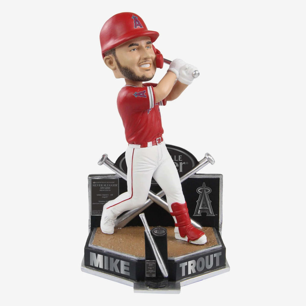 Mike Trout Los Angeles Angels 2022 Silver Slugger MLB Bobblehead (ONLINE ORDER ONLY)