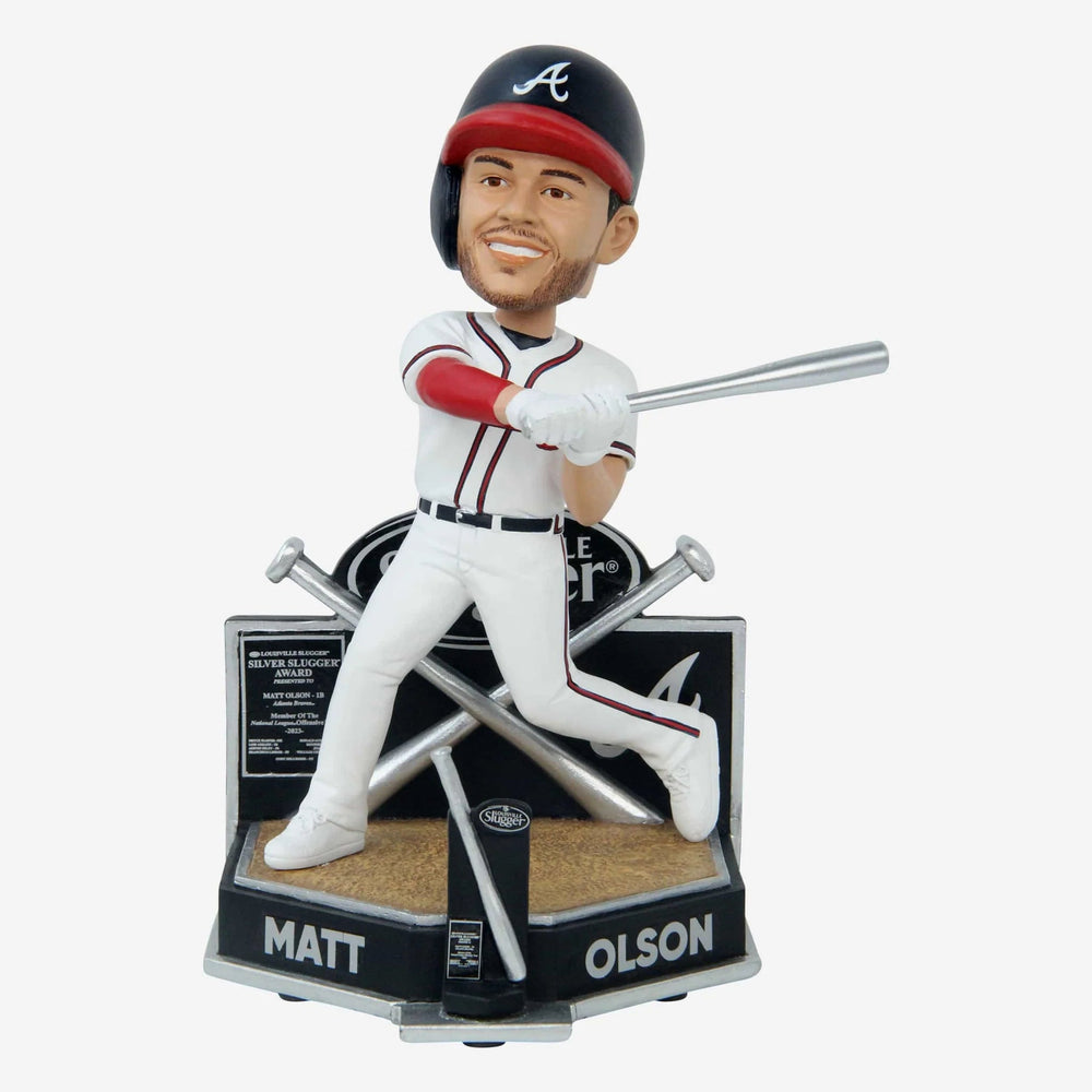 Matt Olson Atlanta Braves 2023 Silver Slugger MLB Bobblehead (ONLINE ORDER ONLY)