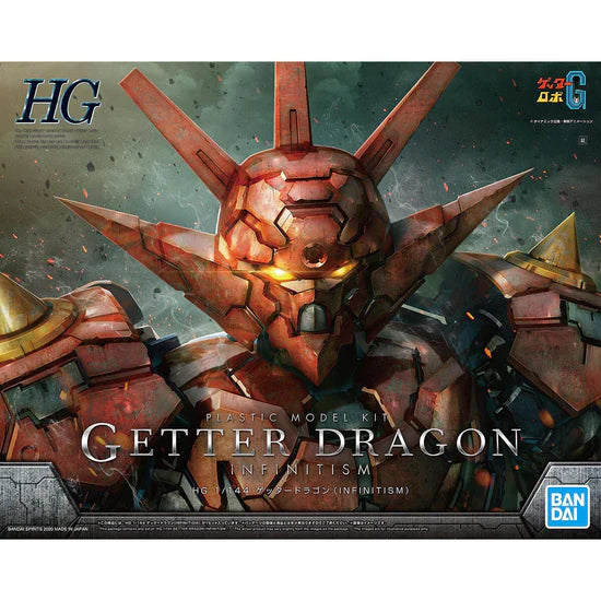 HG Getter Dragon (Infinitism Ver.) 1/144 Scale Model Kit (ONLINE ORDER ONLY)