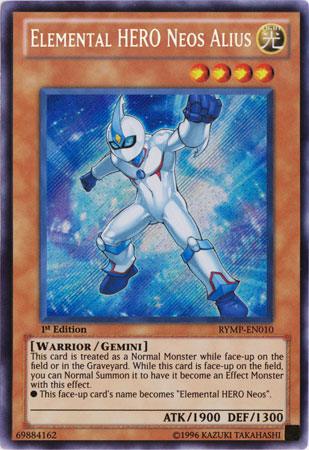 Elemental HERO Neos Alius [RYMP-EN010] Secret Rare (ONLINE ORDER ONLY)