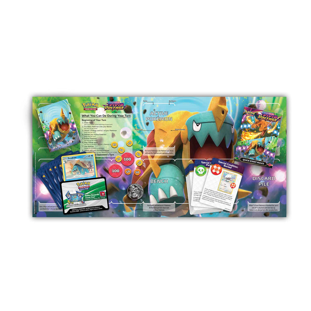 Sword & Shield: Vivid Voltage - Theme Deck (Drednaw) (ONLINE ORDER ONLY)