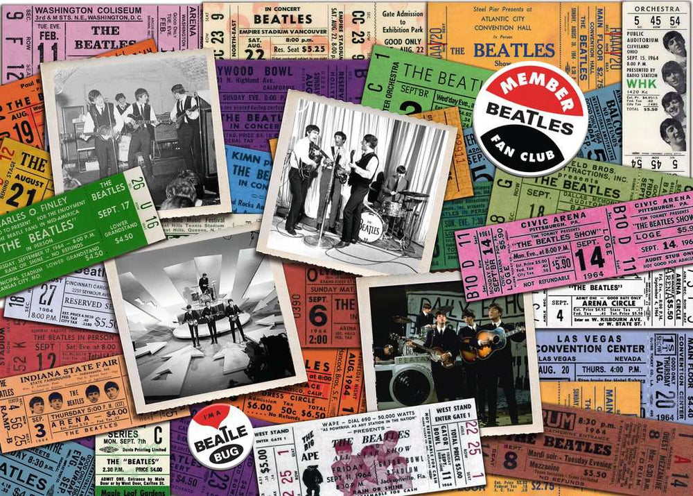 Puzzle: The Beatles - Tickets (ONLINE ORDER ONLY)
