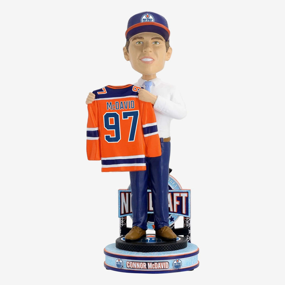 Connor Mcdavid Edmonton Oilers 2015 NHL Draft Pick #1 Bobblehead (ONLINE ORDER ONLY)
