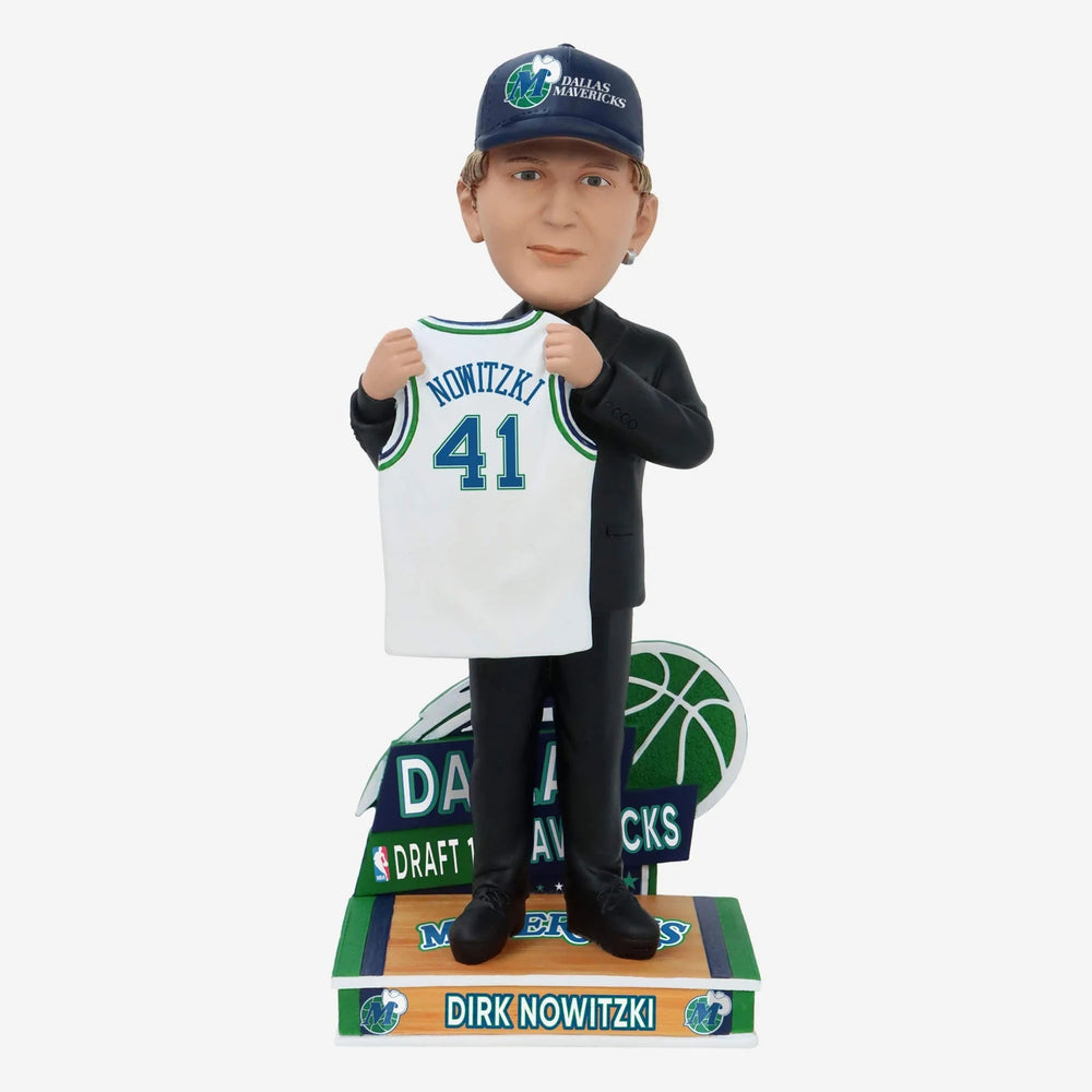 Dirk Nowitzki Dallas Mavericks 1998 Draft Pick NBA Bobblehead (ONLINE ORDER ONLY)