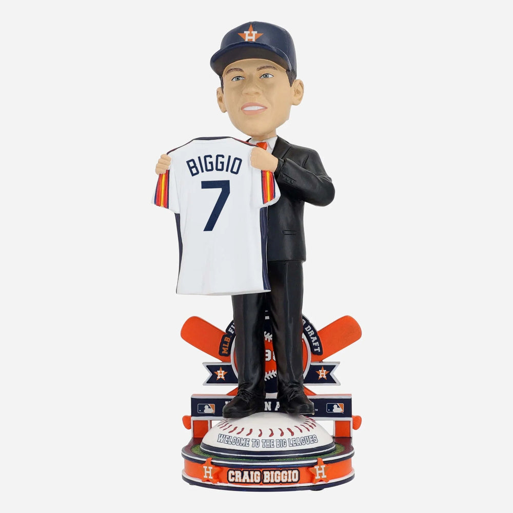 Craig Biggio Houston Astros 1987 MLB Draft Pick #22 Bobblehead (ONLINE ORDER ONLY)