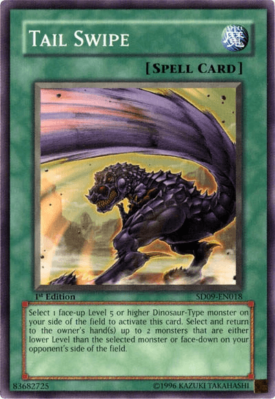 Tail Swipe [SD09-EN018] Common (ONLINE ORDER ONLY)