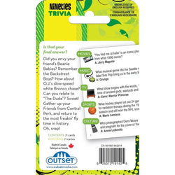 1990s A Decade of Trivia Card Game Outset (ONLINE ORDER ONLY)
