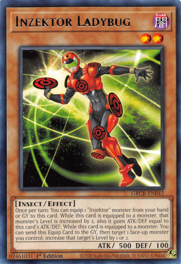 Inzektor Ladybug [GRCR-EN042] Rare (ONLINE ORDER ONLY)