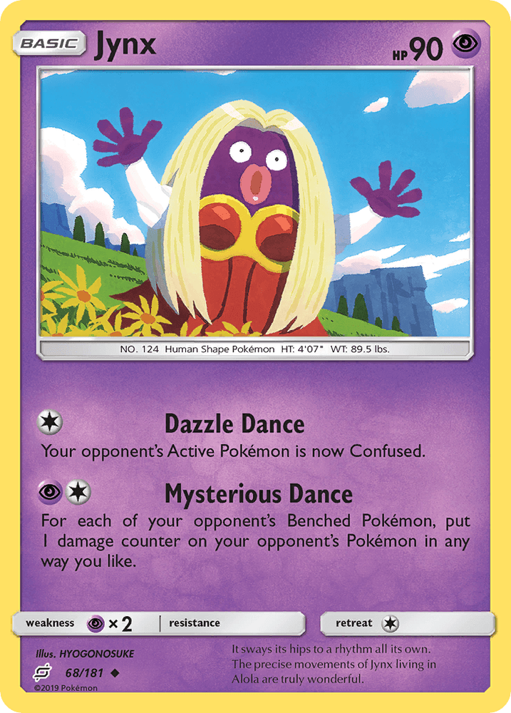 Jynx (68/181) [Sun & Moon: Team Up] (Online Only)