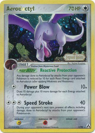 Aerodactyl (1/92) (Stamped) [EX: Legend Maker] (Online Only)