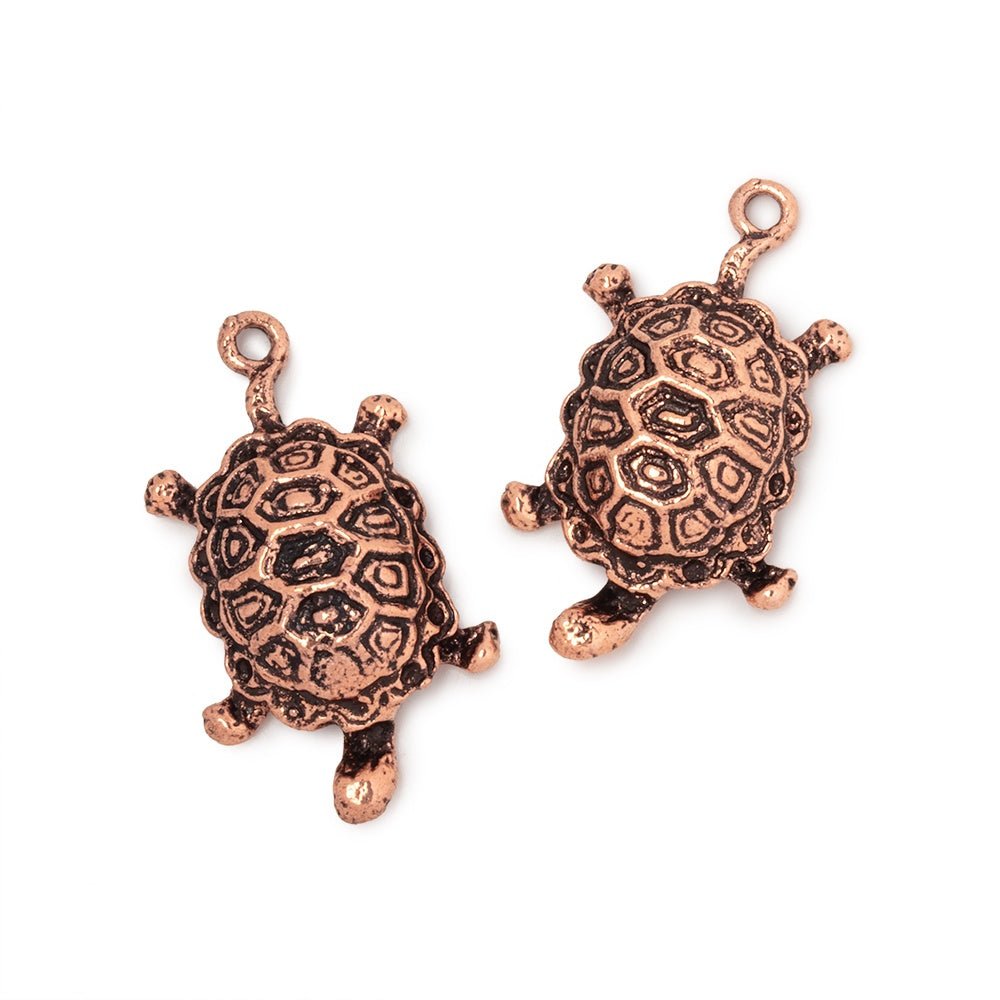 19x14mm Turtle Charm Set of 2 pieces