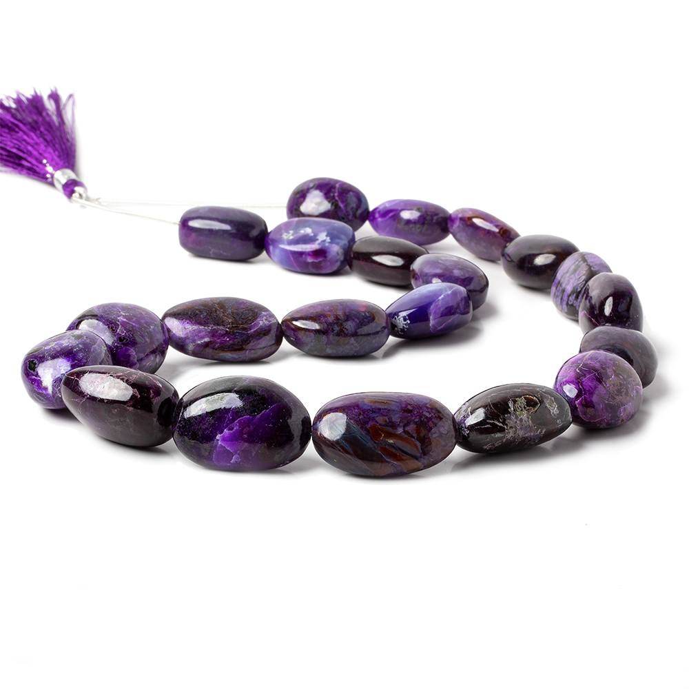 19x15-27x17mm Sugilite Plain Nuggets 19 inch 21 beads AAA (ONLINE ORDER ONLY)