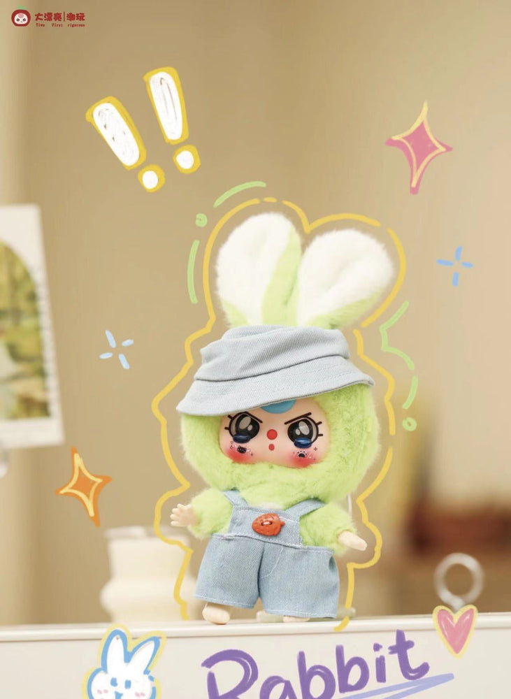 Baby Three -Macaron Rabbit Stuffed Blind Box (1 Blind Box) (ONLINE ORDER ONLY)