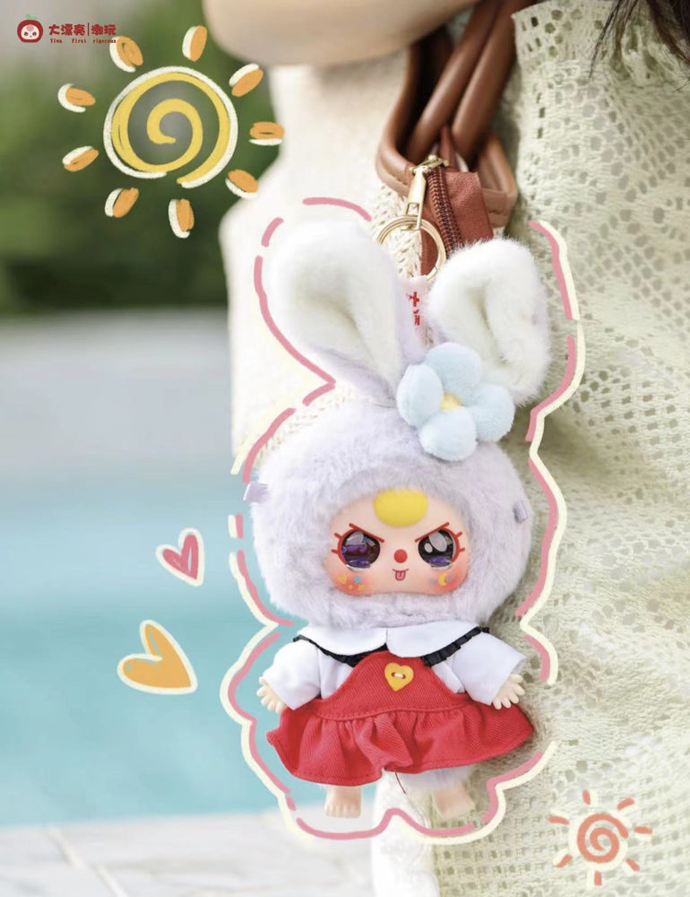 Baby Three -Macaron Rabbit Stuffed Blind Box (1 Blind Box) (ONLINE ORDER ONLY)