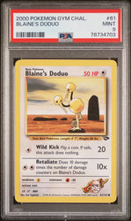 2000 POKEMON GYM CHALLENGE BLAINE'S DODUO #61 PSA 9 (Online Order Only)