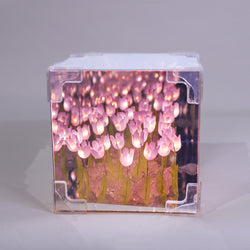 Tulip Mirror LED Night Light - Purple (ONLINE ORDER ONLY)