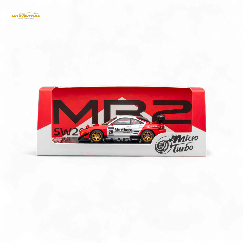 (Pre-Order) MicroTurbo Toyota MR2 - Marlboro Livery 1:64 (ONLINE ORDER ONLY)