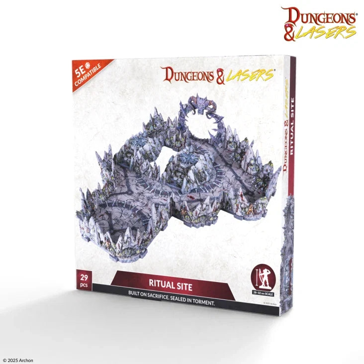 Dungeons & Lasers: Caves Series - Ritual Sites Terrain
