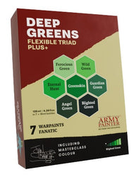 Army Painter Flexible Triad: Deep Greens Set (ONLINE ORDER ONLY)
