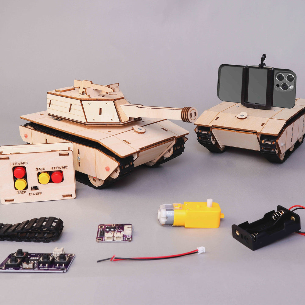 RC TankCam, Tank and Camera Mode, Educational STEM Kit (ONLINE ORDER ONLY)