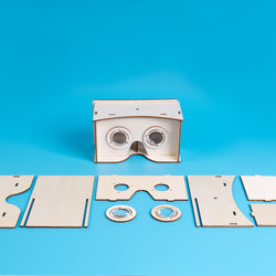 DIY Wooden VR Headset Kit – Build Your Own Smartphone Virtual Reality Viewer (ONLINE ORDER ONLY)