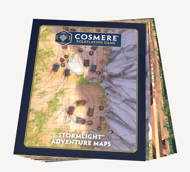 Cosmere RPG: Stormlight - Adventure Maps (ONLINE ORDER ONLY)