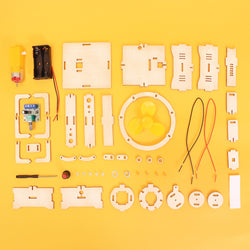 Variable Speed Oscillating Fan DIY Kit, Educational STEM Toy (ONLINE ORDER ONLY)