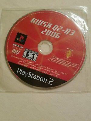 KIOSK Q2-Q3 2006 (Playstation 2) (Online Only)