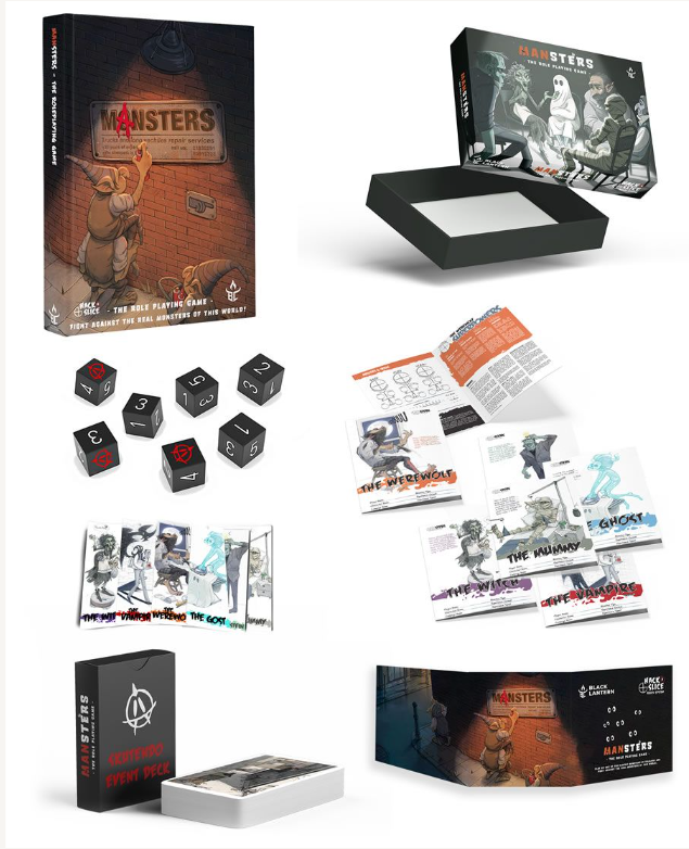 M(A)NSTERS: A Horror Parody Game with Political Undertones Bundle (ONLINE ORDER ONLY)