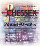 Chessex Pound-o-Dice d6 Dice (ONLINE ORDER ONLY)