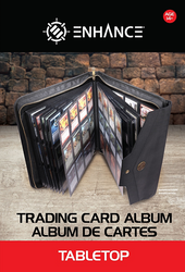 Enhance: TCG Card Album - Top Loader - Black (ONLINE ORDER ONLY)