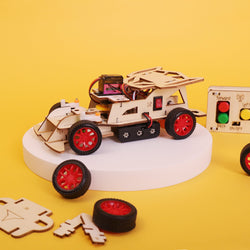 Steering Remote-Controlled Car DIY Kit, Educational STEM Toy (ONLINE ORDER ONLY)