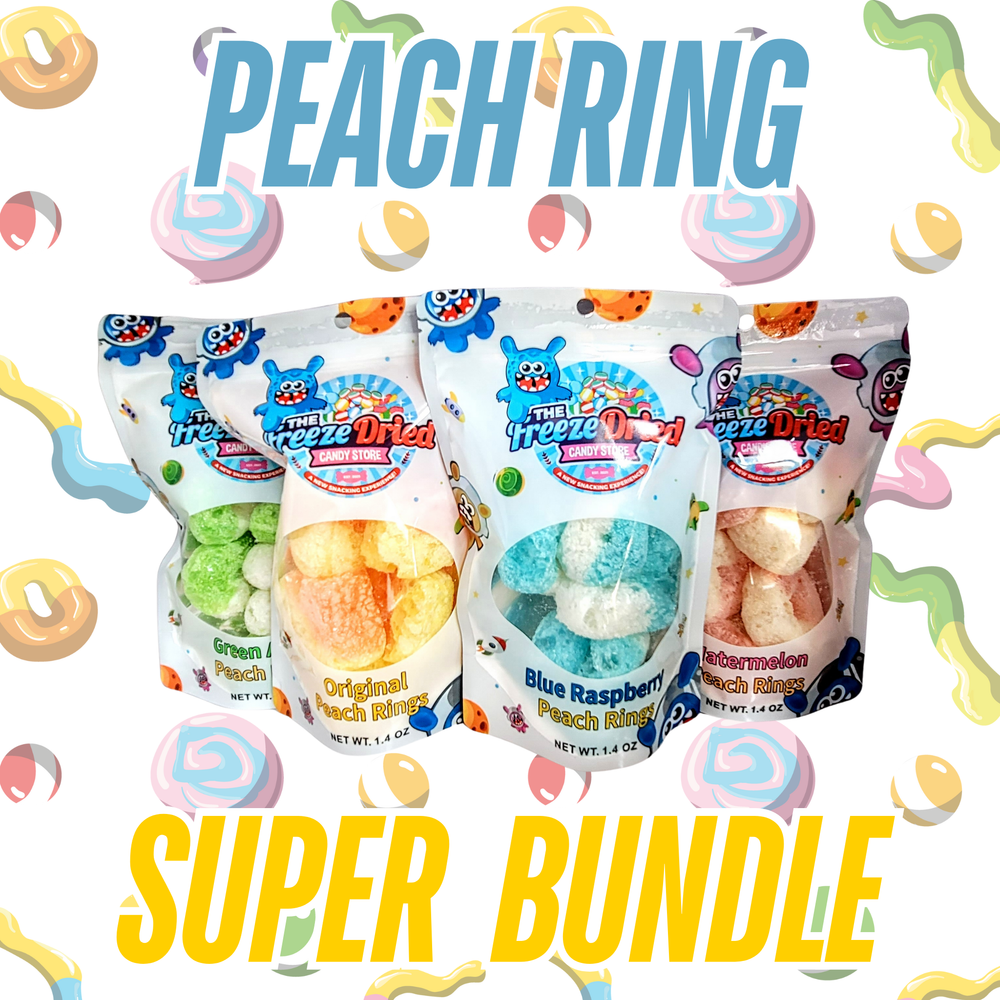 Peach Rings Bundle - 6 bags (ONLINE ORDER ONLY)