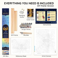 The Great Hall - Paint By Numbers Kit (ONLINE ORDER ONLY)