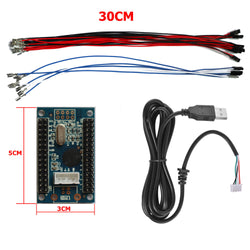 RAC-C300 2Pin Zero Delay USB Encoder For PC Arcade Joystick Button Board Cables (Online Only)