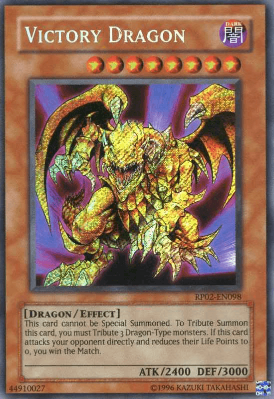 Victory Dragon [RP02-EN098] Secret Rare (ONLINE ORDER ONLY)