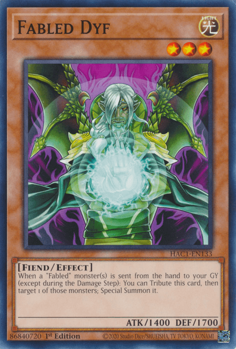 Fabled Dyf [HAC1-EN133] Common (ONLINE ORDER ONLY)