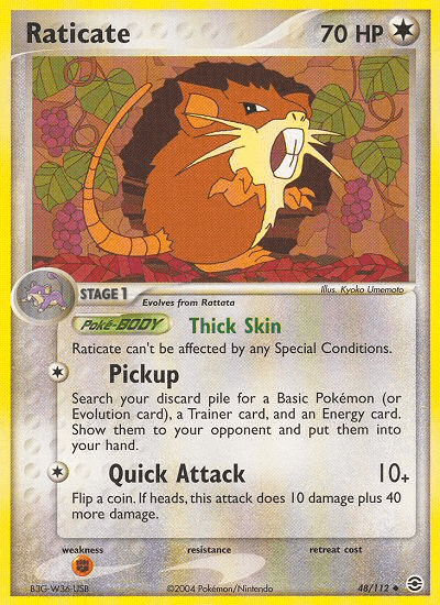 Raticate (48/112) [EX: FireRed & LeafGreen] (Online Only)