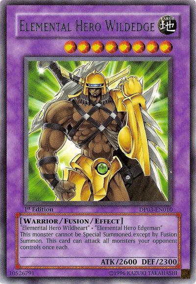 Elemental Hero Wildedge [DP03-EN010] Rare (ONLINE ORDER ONLY)
