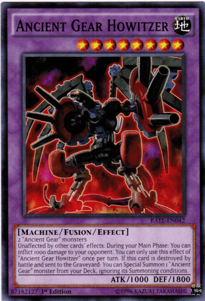 Ancient Gear Howitzer [RATE-EN042] Common (ONLINE ORDER ONLY)
