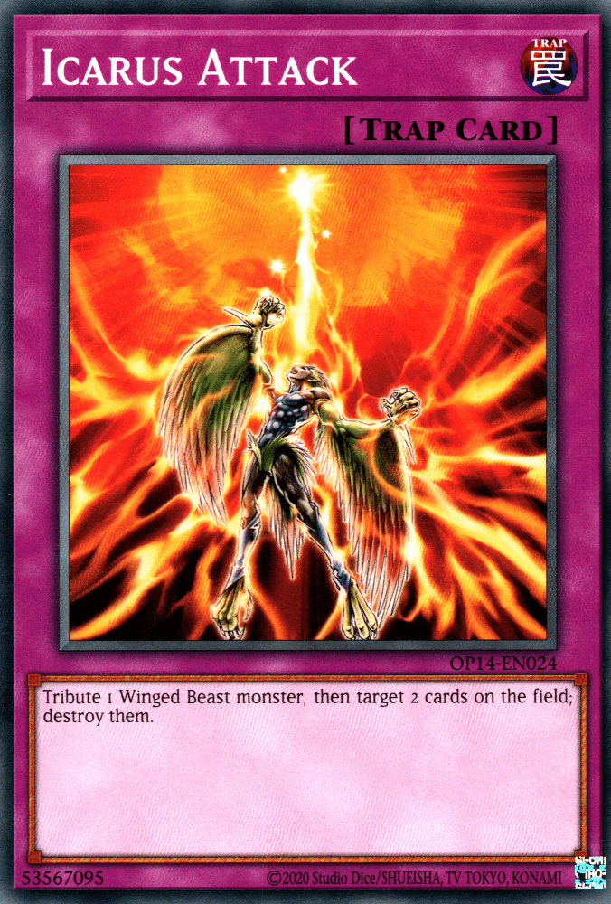 Icarus Attack [OP14-EN024] Common (ONLINE ORDER ONLY)