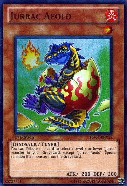 Jurrac Aeolo [HA04-EN017] Super Rare (ONLINE ORDER ONLY)