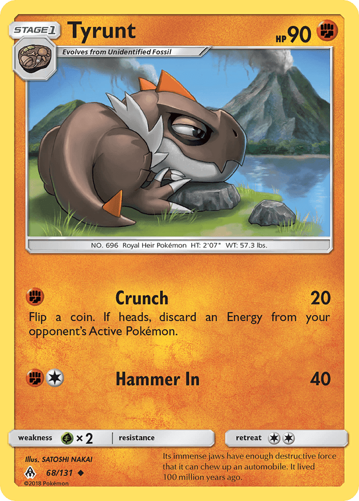 Tyrunt (68/131) [Sun & Moon: Forbidden Light] (Online Only)