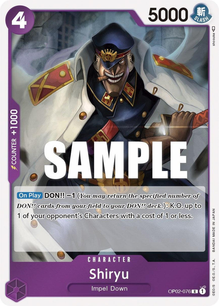 Shiryu [Paramount War] (ONLINE ORDER ONLY)