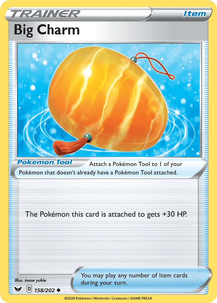Big Charm (158/202) [Sword & Shield: Base Set] (Online Only)