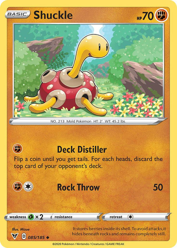 Shuckle (085/185) [Sword & Shield: Vivid Voltage] (Online Only)