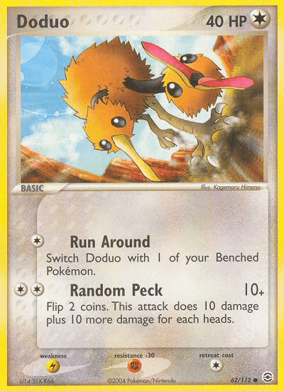 Doduo (62/112) [EX: FireRed & LeafGreen] (Online Only)