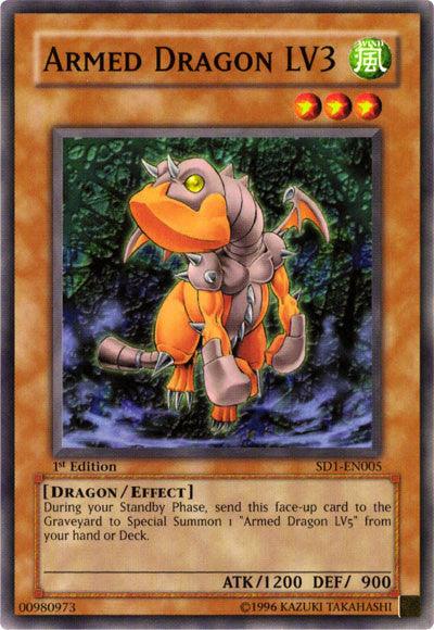 Armed Dragon LV3 [SD1-EN005] Common (ONLINE ORDER ONLY)